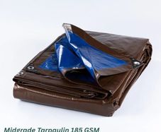 Midgrade Tarpaulin 6m x 11m (20' - 36') 185 gsm
