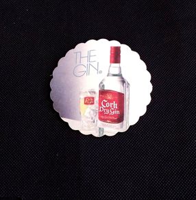 Cork Dry Gin : Beer Mat/Coaster