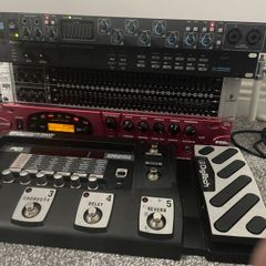 focusrite Saffire pro 40  & Digitech guitar fx pedalboard