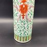 Famille Vert Chinese Porcelain Brush Pot Vase Qing 19th Century Image 6