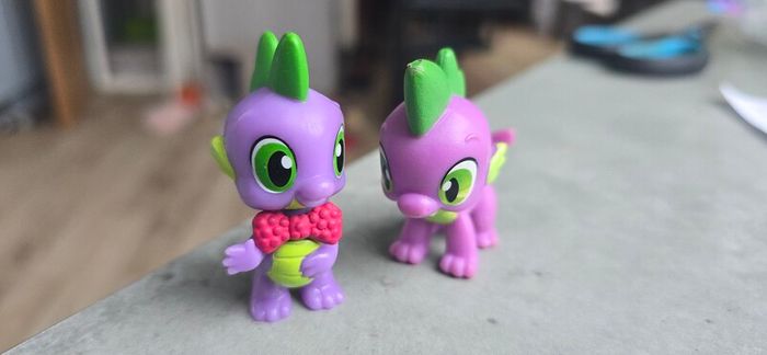 Duo 2 X Spike Mini Figures MLP G4 My Little Pony