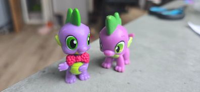 Duo 2 X Spike Mini Figures MLP G4 My Little Pony