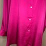 New Look curves pink satin blouse (size 28) Image 3