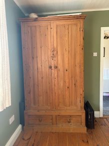 Pine wardrobe