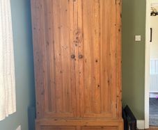 Pine wardrobe