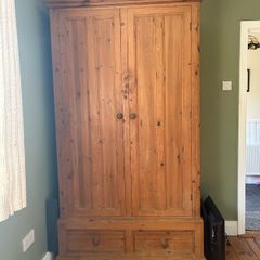 Pine wardrobe
