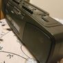 From 1991, Sony CFS-W304L Radio cassette recorder. Working without any problem. Image 2