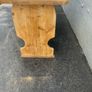 Antique yellow pine Refectory table Image 9