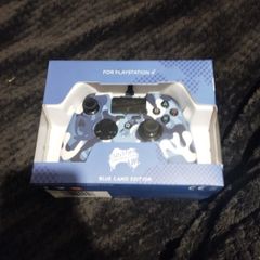 Blue Camo PS4 Controller Brand New Custom UK Edition
