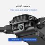 4K-3B-Bag XKJ LS11 Pro Drone 4K HD Camera WIFI FPV Hight Hold Mode One Key Return Foldable Arm Quadcopter RC Dron For Kids Gift Image 3