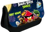 Angry Birds Space Personalized Pencil Case Make up bag with your personal name on it! / back to school stationery