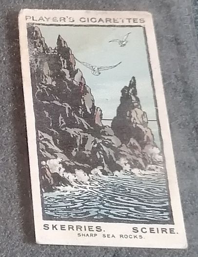 Dublin locations from Jack B. Yeats Designed Cigarette Cards 'Irish Place Names'