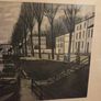 1955 Lithograph by Bernard Buffet "Bords De Marne" Framed Image 8