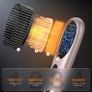 Cordless Hair Straightener Brush,[2024 Upgraded] Portable Mini Straightening Brush for Travel, Negative Ion Hot Comb Hair Straightener for Women, 6400 mAh USB Rechargeable, 100M+,Ions Hot Brush Image 3