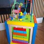Squirrel Play Wooden 5-in-1 Activity Cube Image 4
