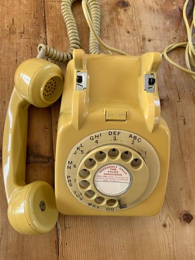 GPO vintage fully working 1966 telephone bell on/off