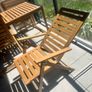 Garden Table and 4 Chairs Image 3