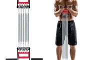 Tummy Trimmer Hand Gripper Chest Expander COVVY 3 in 1 Pull-up Bars Spring Exerciser Elastic Sit Up Pull Rope Home Fitness Equipment