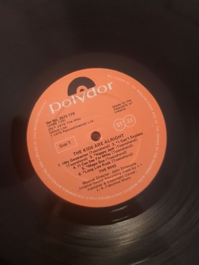 The Who - The Kids Are Alright (2xLP, Album) Irish Pressing Vinyl