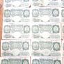 43 English One Pound Notes(40s,50s,60s) Image 4