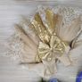 Gold 1st birthday dress, special occasion outfit , princess dress Image 4