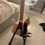 Squire Stratocaster Shell Pink Electric Guitar Image 5