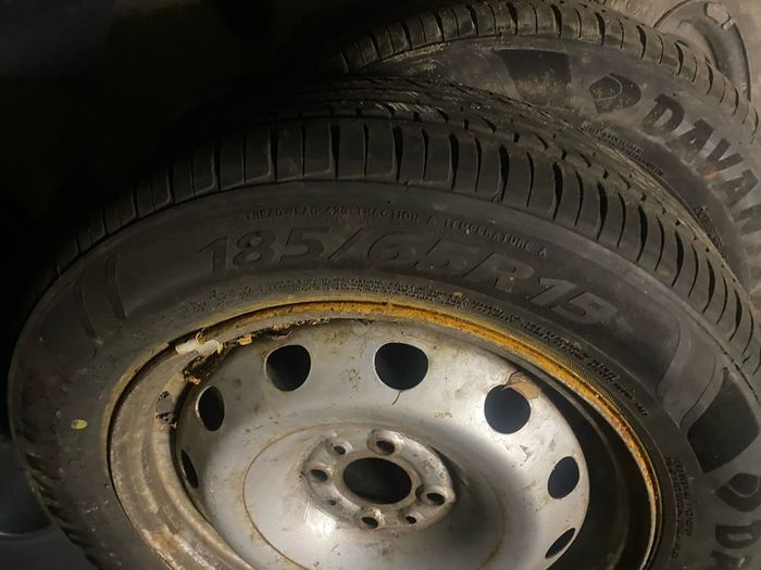 1x 185 65 15 wheel off Citroen Berlingo Van