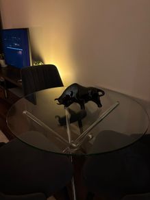 Dining Table & Velvet Chairs