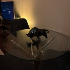 Dining Table & Velvet Chairs