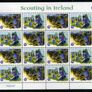 2002 Ireland 75th Anniversary of Irish Scouting Commemorative Stamps Sheetlets Plate 1A1A1A1A Mint Never Hinged (MNH) Image 2