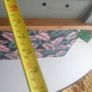 unusual gold leaf mirror top side table Image 10