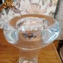 Studio Hand Blown Free Form Vase. Very Heavy. Image 4