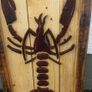 Rustic Lobster Wood Art Display Image 5
