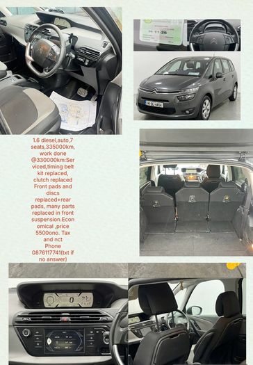 7 seater tested and taxed
