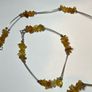 vintage sterling silver and amber set Image 7