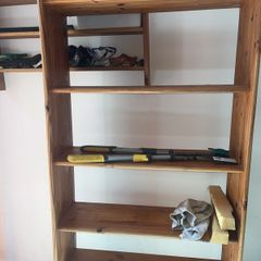 Timber shelves