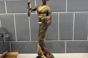 a retro bronze