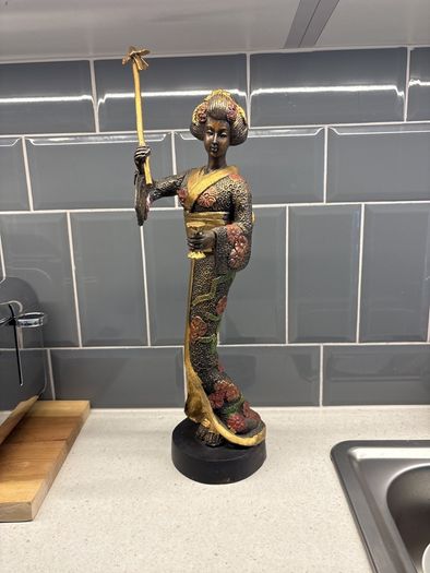 a retro bronze