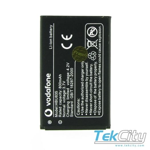 Battery Type Vodafone Hbu83s