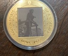 Michael Collins medal dublin mint