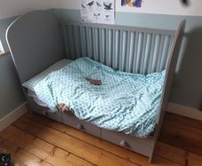 Cot Bed Ikea Gonatt 3 drawers