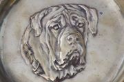 Vintage - Pressed Brass - Dog