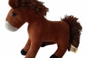 Cute Brown Horse Plush Soft Toy