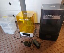 Anycubic photon mono 2 resin printer with was and cure station