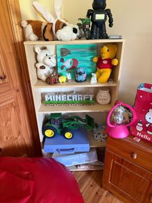 Bookcase / Shelf Unit in Pine Wood