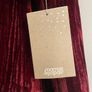 dress crinkled velvet burgundy Mamas&Papas 18-24m new Image 4