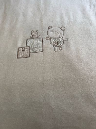 Baby Mama and Papa cot duvet and blanket
