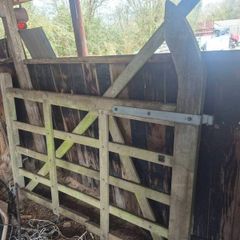 wooden gate