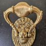 Solid Brass Lion Door Knocker Image 3