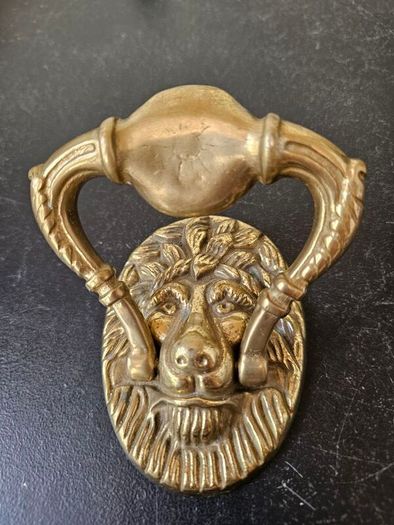 Solid Brass Lion Door Knocker
